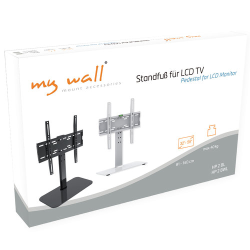 MyWall TV Tafelstandaard - MyWall HP2B (32 - 55 inch) - Wit