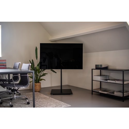 XTRARM Atria TV standaard zwart vierkant