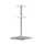 XTRARM Atria TV standaard wit vierkant