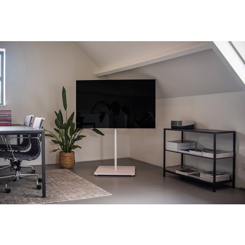 XTRARM Atria TV standaard wit vierkant