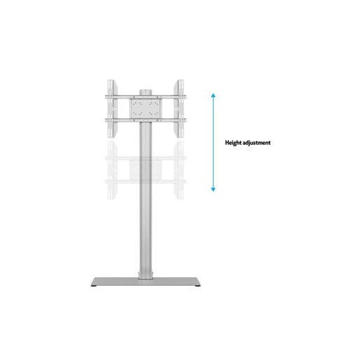 Multibrackets TV Standaard M Display 180 Single Silver