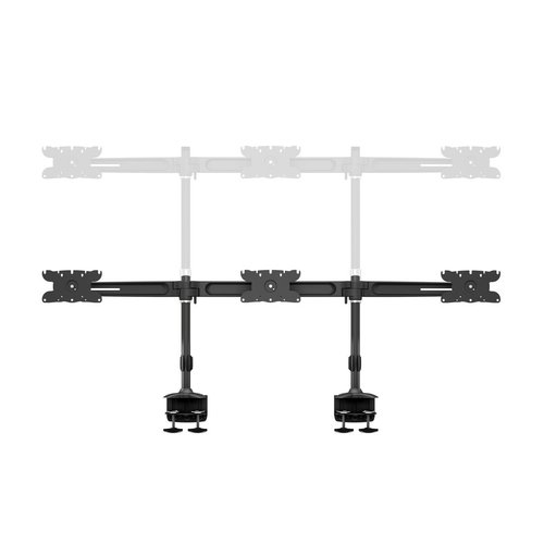 Multibrackets M VESA Desktopmount Triple Desk Clamp 24"-32"