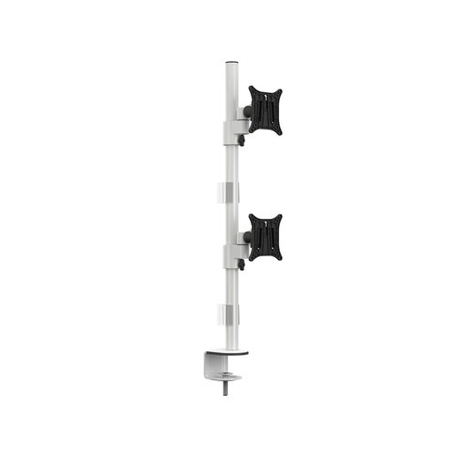 Multibrackets Monitorarm VESA Deskmount Officeline Dual Vertical Wit