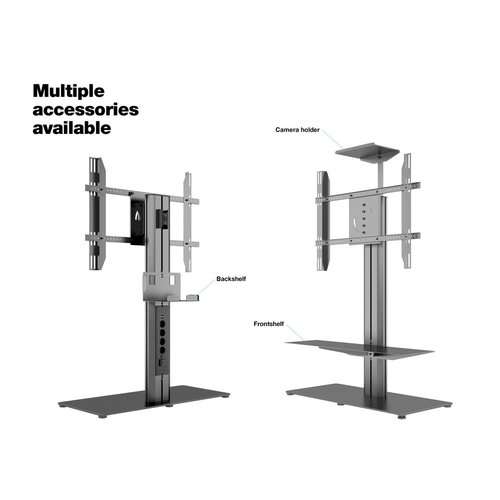 Multibrackets M Public Display Stand 110 HD Single w. Floorbase Black