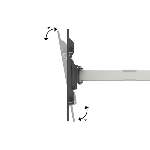 Multibrackets M Universal Long Reach Arm HD 910mm Dual White