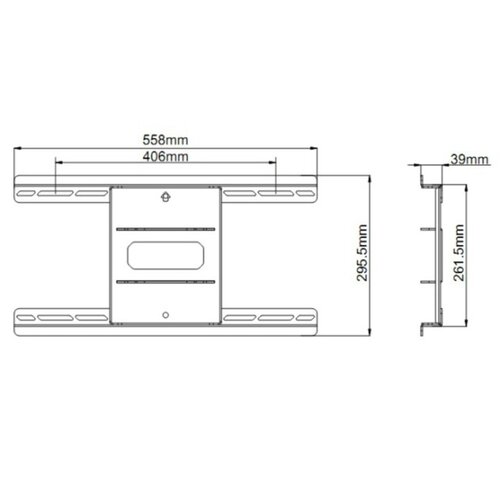 Multibrackets TV Beugel Pro Super Duty  71 cm - 125 kg