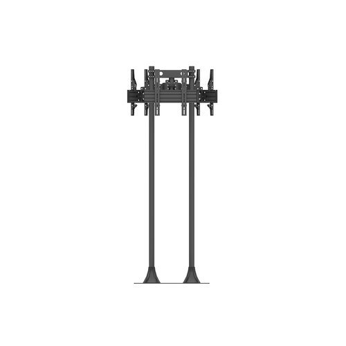 Multibrackets Multibracket Vloerstandaard voor 3 schermen (32 - 65 inch)