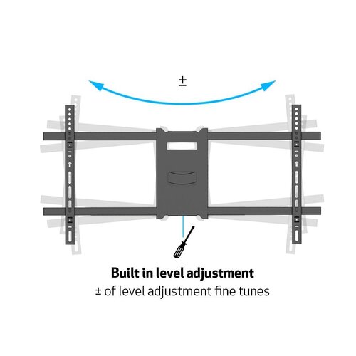 Multibrackets M Universal Long Reach Arm HD 1010mm Single Black