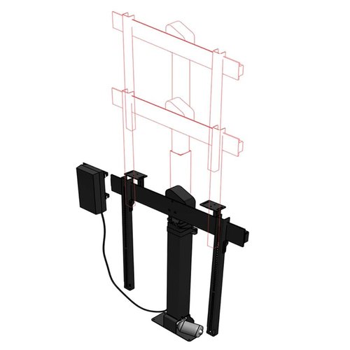 Sabaj Elektrische TV Lift K3 RotoLift met Autolid