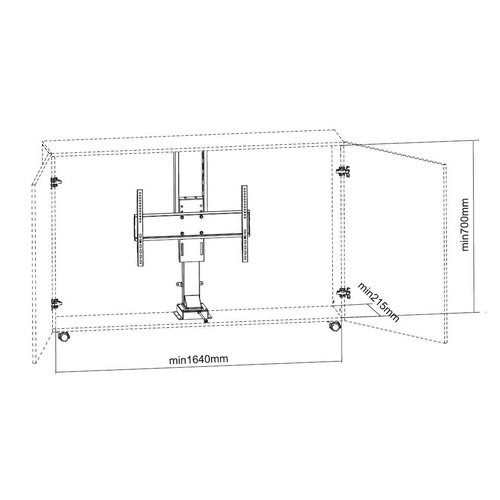 Multibrackets M Motorized TV Lift Large 37 t/m 65 inch