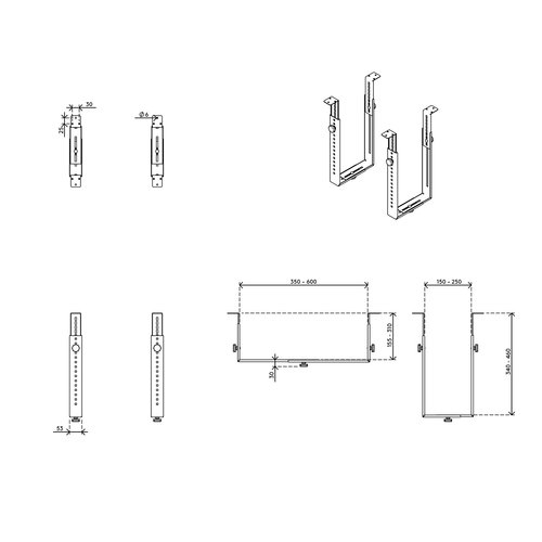 Dataflex Viewgo computerhouder bureau 183 Zwart Dataflex Viewgo computerhouder bureau 183 Zwart