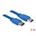 DeLock USB A male - USB A female verlengkabel (USB 3.0) - 3.0 meter DeLock USB A male - USB A female verlengkabel (USB 3.0) - 3.0 meter