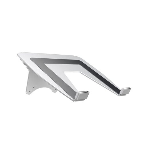 Multibrackets Laptophouder voor Monitorarm met gasveer Zilver