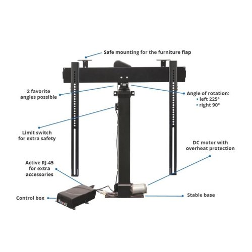 Sabaj Elektrische TV lift K2 RotoLift