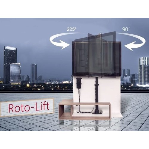 Sabaj Elektrische TV lift K1 RotoLift met Autolid (27-44 inch)