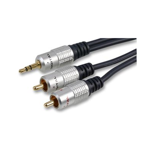 KEM 3.5mm - 2 RCA audio kabel - 0.5 meter