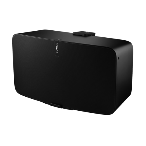 Cavus Wandbeugel voor Sonos Five & Play:5 (gen 2) Zwart (Horizontale montage)