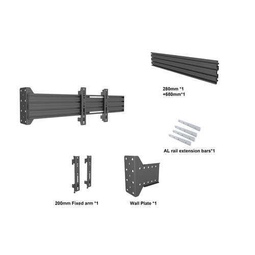 Multibrackets Pro Series "From Wall" TV Beugel (17-42)