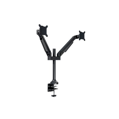 Multibrackets Monitorarm VESA Gas Lift Arm Dual Heavy Duty Black