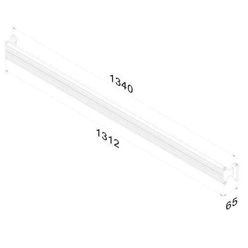 NeoMounts Toolbar voor Wandmontage FPMA-WTB100