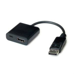Value HDMI male - DisplayPort female adapter