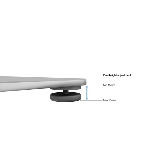 Multibrackets M Public Display Stand 110 HD Single w. Floorbase Silver