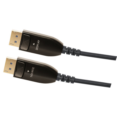 MaxTrack Actieve DisplayPort 1.4 Glasvezel kabel 10 meter