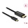 DeLock USB Type-C™ male -  DisplayPort male (DP Alt Mode) - 1.0 meter