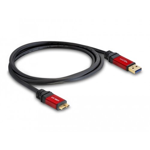 DeLock Premium USB A male - USB Micro B male (USB 3.0) - 2.0 meter