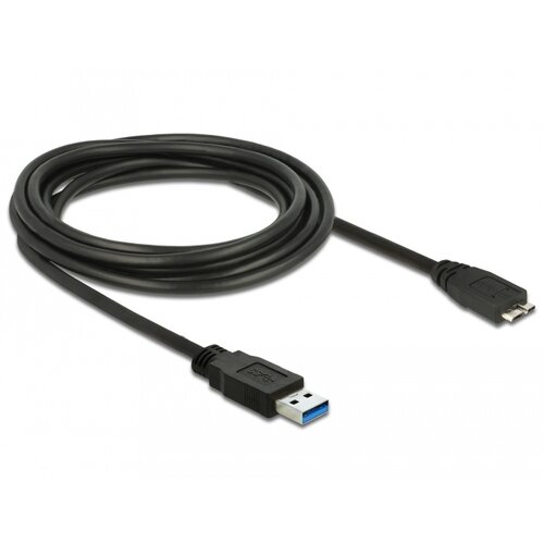 DeLock USB A male - Micro USB B male kabel (USB 3.0) - 3.0 meter