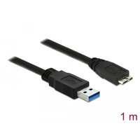 USB A - Micro USB B kabel - 1.0 meter