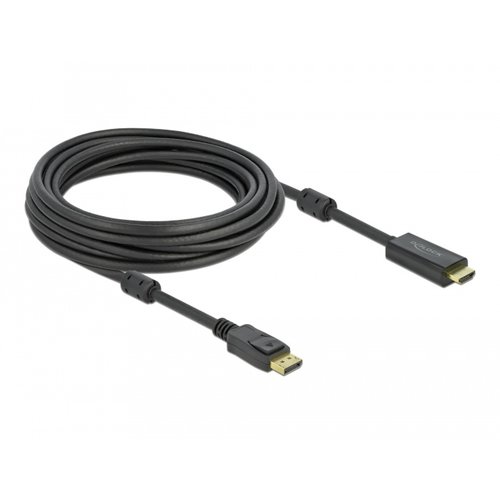 DeLock Actieve DisplayPort 1.2 naar HDMI kabel - 10 meter DeLock Actieve DisplayPort 1.2 naar HDMI kabel - 10 meter
