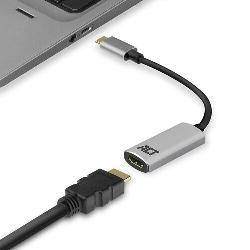 ACT USB-C- HDMI 4K@60HZ 0.15M ACT USB-C- HDMI 4K@60HZ 0.15M