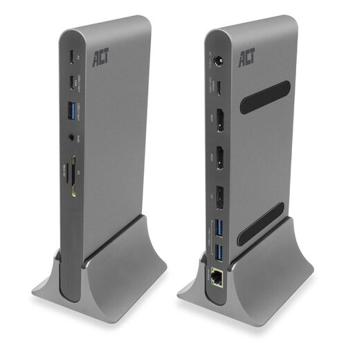 ACT USB-C MST 2XHDMI/DP/LAN/USB/PD