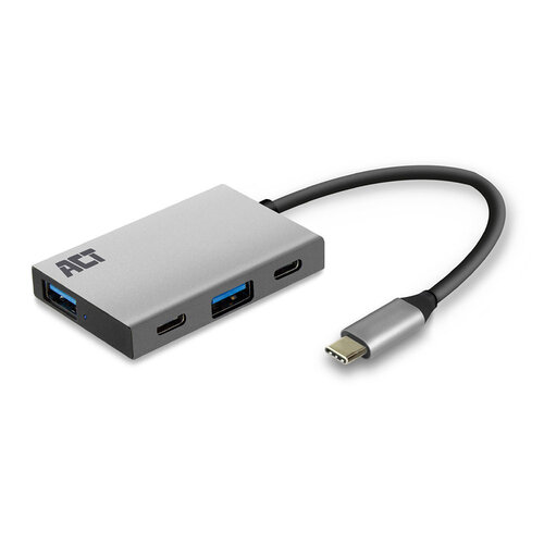 ACT USB-C - 2XUSB-C, 2XUSB-A, HUB