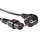 ACT POWERCORD RA - C13 LOCK  1.00M