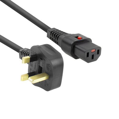 ACT POWERCORD UK - C13 LOCK 2.00M ACT POWERCORD UK - C13 LOCK 2.00M