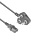 ACT POWERCORD IND_SA-C13 BK 2.50M