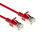 ACT Cat 6a FTP Slimline 1.0 meter rood