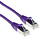 ACT CAT 6a S/FTP 1.5 meter SNAGLESS Paars