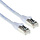 ACT CAT 6a S/FTP 0.5 meter SNAGLESS Wit