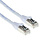 ACT CAT 6a S/FTP 1.5 meter SNAGLESS Wit