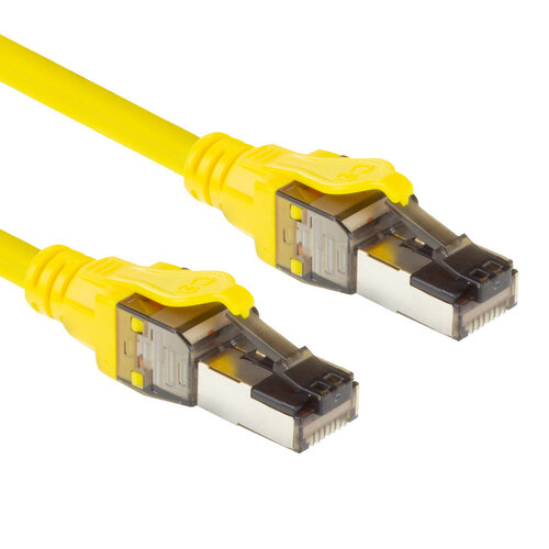 ACT CAT8 S/FTP LSZH YL 3M ACT CAT8 S/FTP LSZH YL 3M