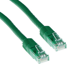 ACT CAT 6a UTP LSZH 1.0 meter Groen