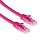 ACT Cat 6a UTP Snagless Roze 1.5 meter
