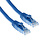 ACT Cat 6a UTP Snagless Blauw 1.0 meter