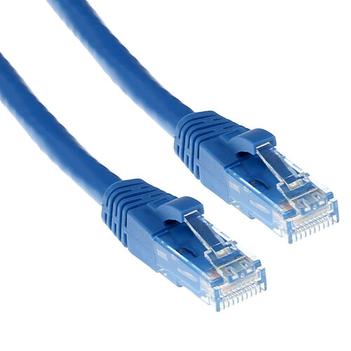 ACT Cat 6a UTP Snagless Blauw 1.5 meter