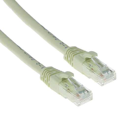 ACT Cat 6a UTP Snagless Ivoor 3.0 meter