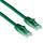 ACT CAT6 U/UTP SNAGLESS GN   0.50M