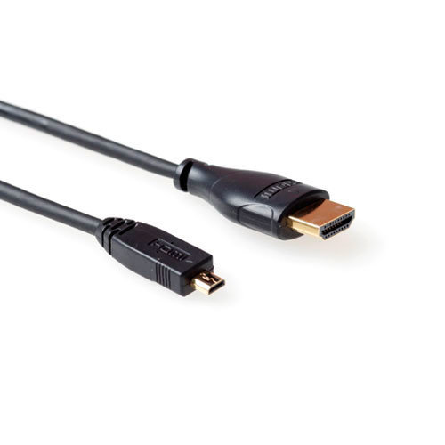HDMI A - HDMI D kabel - 1.5 meter (4K@60Hz) HDMI A - HDMI D kabel - 1.5 meter (4K@60Hz)